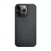 iLike Apple iPhone 14 Pro Max silikoni-muovikotelo Eco Print Design musta