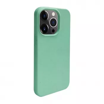 iLike Apple iPhone 14 Pro Max silikoni-muovikotelo Eco Print Design kukka vihreä