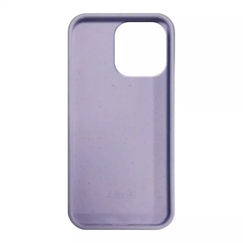 iLike Apple iPhone 14 Pro Max silikoni-muovikotelo Eco Print Design kukka lila