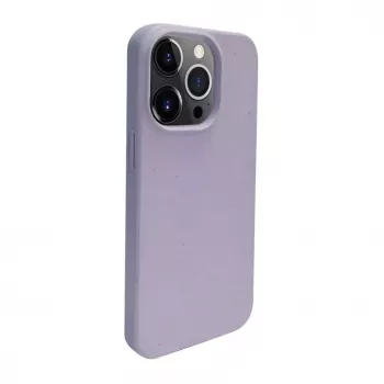 iLike Apple iPhone 14 Pro Max silikoni-muovikotelo Eco Print Design kukka lila