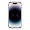 iLike Apple iPhone 14 Pro Max silikoni-muovikotelo Eco Print Design beige