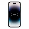 iLike Apple iPhone 14 Pro silikoni-muovikotelo Eco Print Design musta