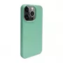 iLike Apple iPhone 14 Pro silikoni-muovikotelo Eco Print Design kukka vihreä