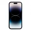 iLike Apple iPhone 14 Pro silikoni-muovikotelo Eco Print Design sininen