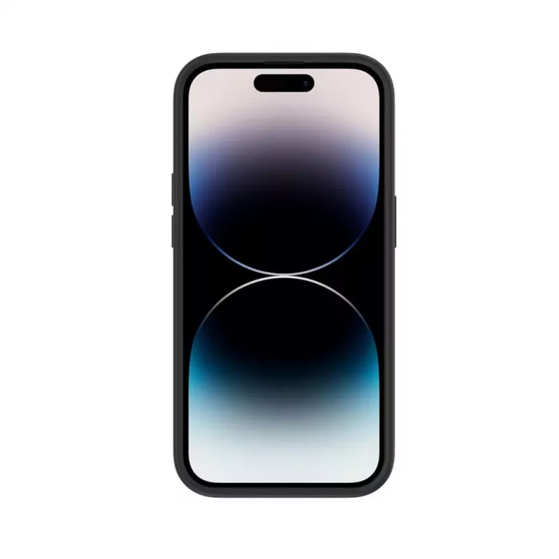 iLike Apple iPhone 14 Pro Max muovinen nahkainen takakansi harmaa