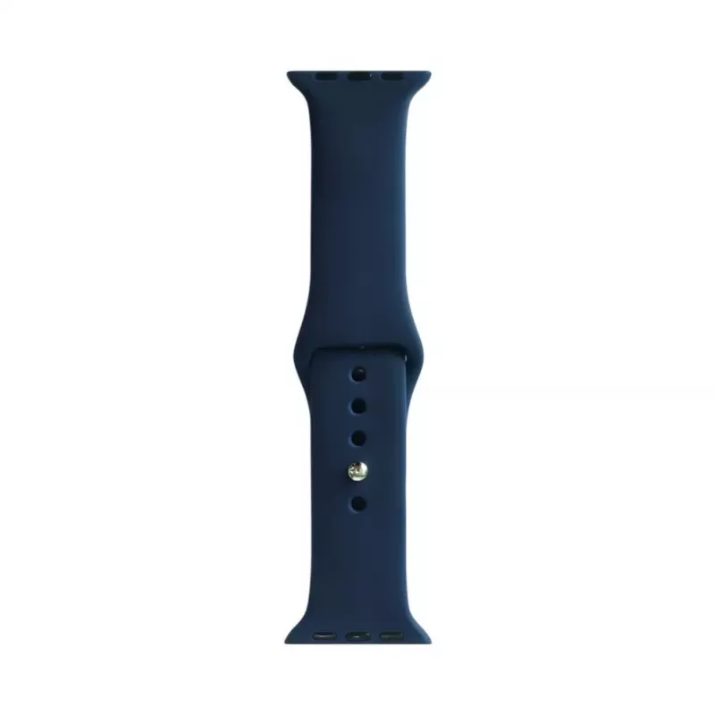 Evelatus Apple Watch 38/40/41mm silikoninen Loop-ranneke (110mm S/M) sininen