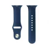 Evelatus Apple Watch 38/40/41mm silikoninen Loop-ranneke (110mm S/M) sininen