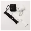 Evelatus Apple Watch 38/40/41mm silikoninen Loop-ranneke (110mm S/M) valkoinen