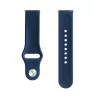 Evelatus 20mm silikoninen Loop-ranneke (S/M 110mm) sininen