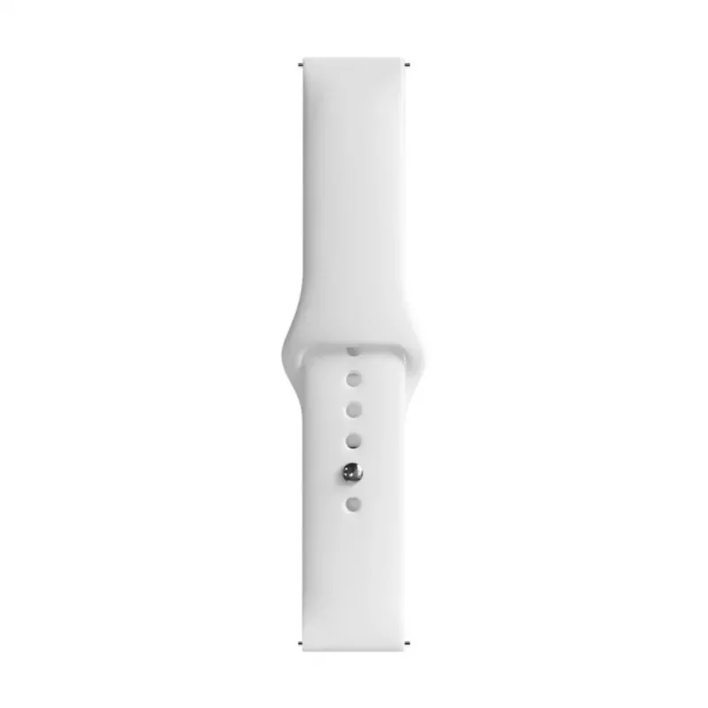 Evelatus Watch 22mm silikoninen Loop-ranneke (S/M 110mm) valkoinen