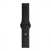 Evelatus 22mm silikoninen Loop-ranneke (S/M 110mm) musta