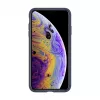 Evelatus Apple iPhone Xs Max Premium Soft Touch silikonikotelo Midnight Blue