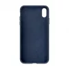 Evelatus Apple iPhone Xs Max Premium Soft Touch silikonikotelo Midnight Blue