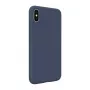 Evelatus Apple iPhone Xs Max Premium Soft Touch silikonikotelo Midnight Blue