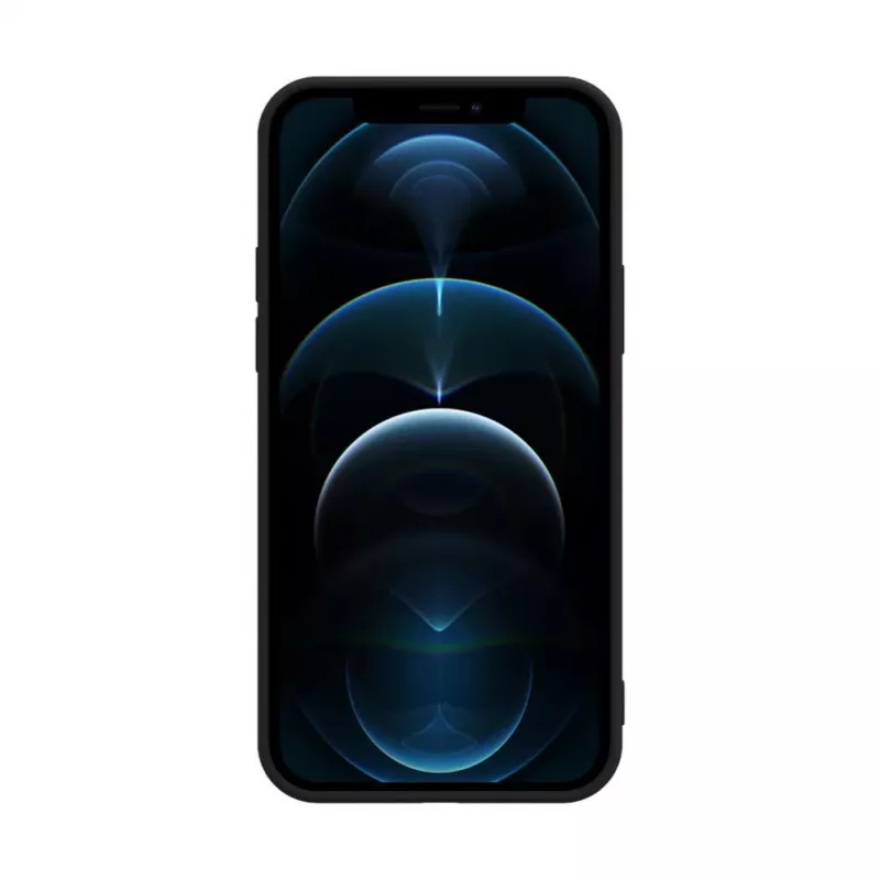 iLike Apple iPhone 12 Pro Max Nano silikonikotelo musta