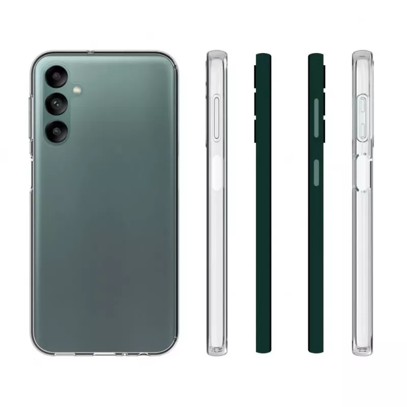 Evelatus Samsung Galaxy A24 läpinäkyvä silikonikuori 1,5 mm TPU läpinäkyvä
