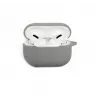 Evelatus Apple AirPods Pro 2 silikonikuori hopea
