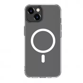 Evelatus Apple iPhone 15 Plus Clear Case MagSafe-yhteensopiva läpinäkyvä