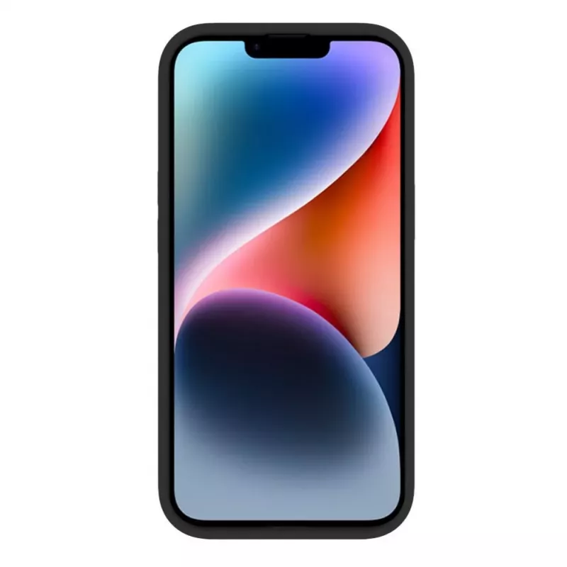 Evelatus Apple iPhone 15 Premium Soft Touch silikonikotelo musta
