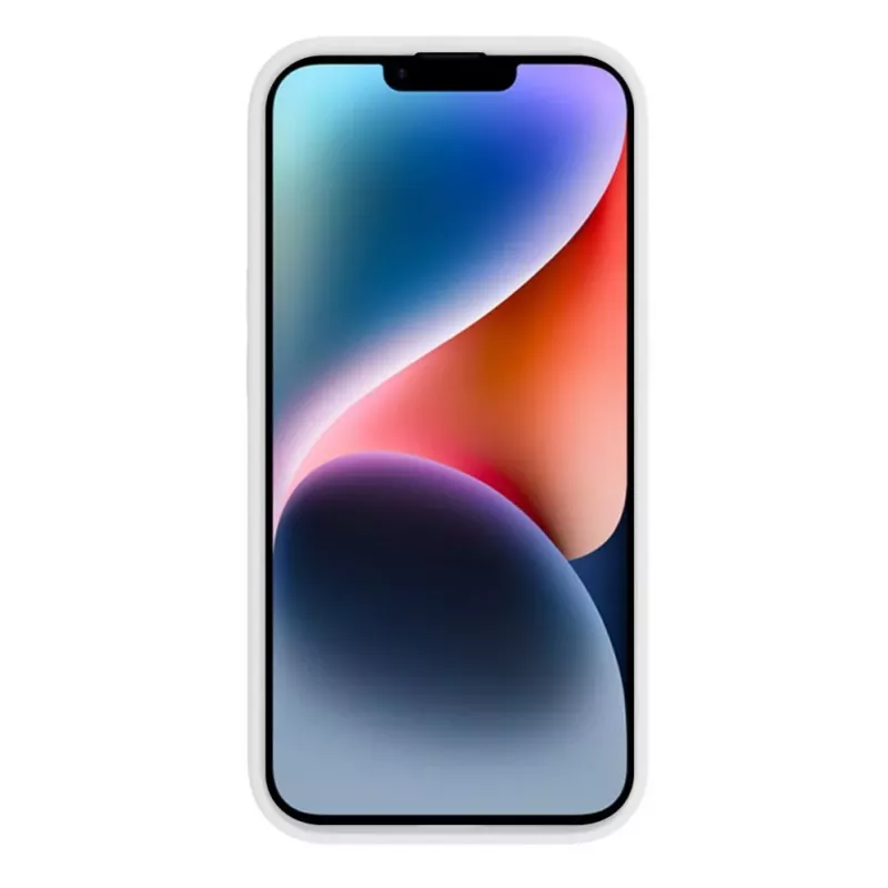Evelatus Apple iPhone 15 Premium Soft Touch silikonikotelo valkoinen