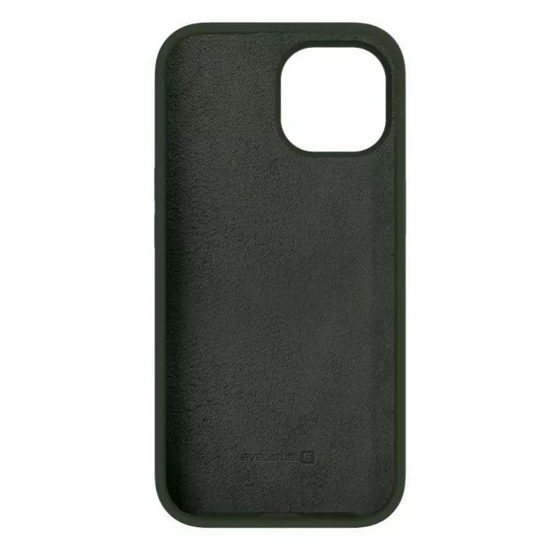 Evelatus Apple iPhone 15 Premium Soft Touch silikonikotelo tummanoliivi