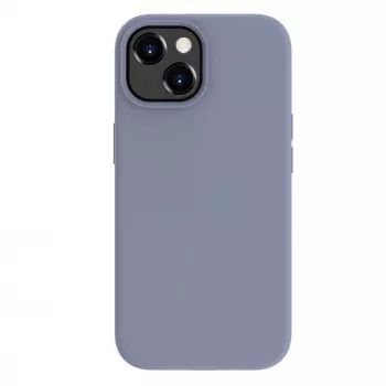 Evelatus Apple iPhone 15 Premium Soft Touch silikonikotelo laventelinharmaa