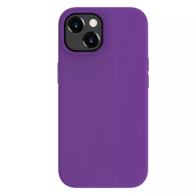Evelatus Apple iPhone 15 Plus Premium Soft Touch silikonikotelo tummanlila