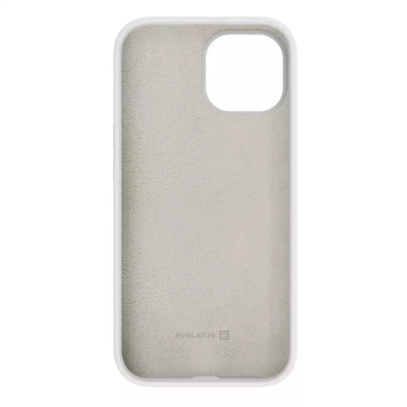 Evelatus Apple iPhone 15 Plus Premium Soft Touch silikonikotelo valkoinen