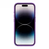 Evelatus Apple iPhone 15 Pro Premium Soft Touch silikonikotelo tummanlila