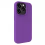 Evelatus Apple iPhone 15 Pro Premium Soft Touch silikonikotelo tummanlila