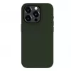 Evelatus Apple iPhone 15 Pro Premium Soft Touch silikonikotelo tummanoliivi
