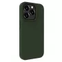 Evelatus Apple iPhone 15 Pro Max Premium Soft Touch silikonikotelo tummanoliivi