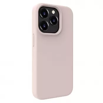 Evelatus Apple iPhone 15 Pro Max Premium Soft Touch silikonikotelo pinkki hiekka