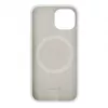 Evelatus Apple iPhone 15 Premium MagSafe Soft Touch silikonikotelo valkoinen