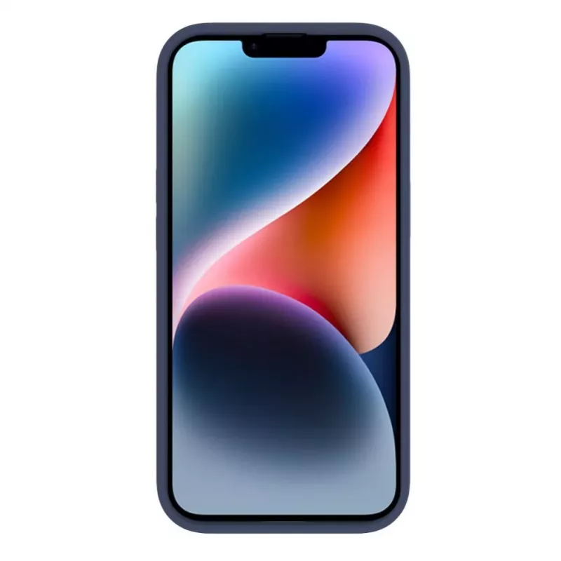 Evelatus Apple iPhone 15 Premium MagSafe Soft Touch silikonikotelo keskiyönsininen