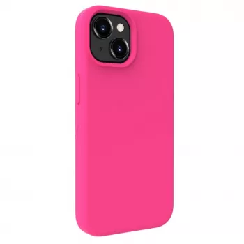 Evelatus Apple iPhone 15 Premium MagSafe Soft Touch silikonikotelo pinkki