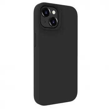 Evelatus Apple iPhone 15 Plus Premium MagSafe Soft Touch silikonikotelo musta