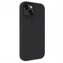 Evelatus Apple iPhone 15 Plus Premium MagSafe Soft Touch silikonikotelo musta