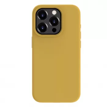 Evelatus Apple iPhone 15 Pro Premium MagSafe Soft Touch silikonikotelo kulta
