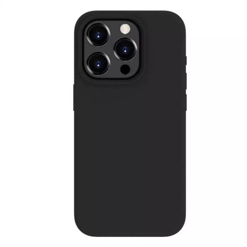Evelatus Apple iPhone 15 Pro Max Premium MagSafe Soft Touch silikonikotelo musta