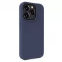 Evelatus Apple iPhone 15 Pro Max Premium MagSafe Soft Touch -silikonikuori Midnight Blue
