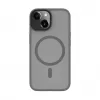 Evelatus Apple iPhone 15 hybridikuori MagSafe-yhteensopiva PC+TPU hopea