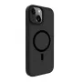 Evelatus Apple iPhone 15 Plus hybridikuori MagSafe-yhteensopiva PC+TPU musta
