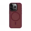 Evelatus Apple iPhone 15 Pro hybridikuori MagSafe-yhteensopiva PC+TPU Plum