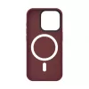 Evelatus Apple iPhone 15 Pro hybridikuori MagSafe-yhteensopiva PC+TPU Plum