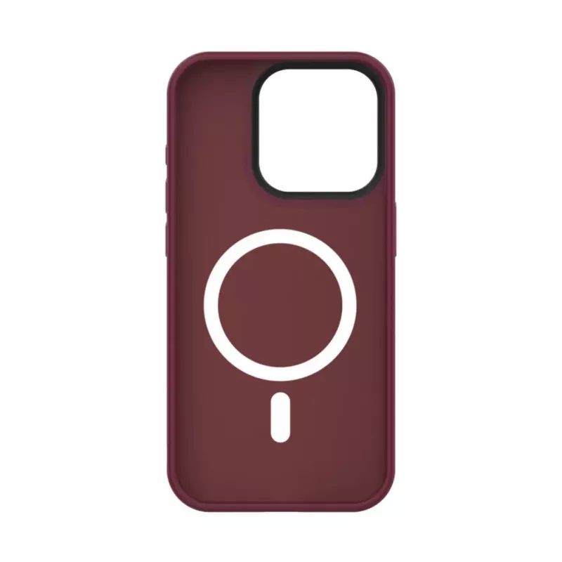 Evelatus Apple iPhone 15 Pro Max hybridikuori MagSafe-yhteensopiva PC+TPU Plum