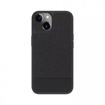 Evelatus Apple iPhone 15 Plus Plastic Leather MagSafe -takakuori musta