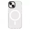 Evelatus Apple iPhone 15 Plus Clear Case PC+TPU MagSafe-yhteensopiva läpinäkyvä