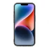 Evelatus Apple iPhone 15 Clear Case MagSafe-yhteensopiva ja kameransuojaus läpinäkyvä musta