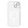 Evelatus Apple iPhone 15 Plus Clear Case MagSafe-yhteensopiva ja kameransuojaus läpinäkyvä